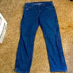 Mens wrangler jeans 34x32